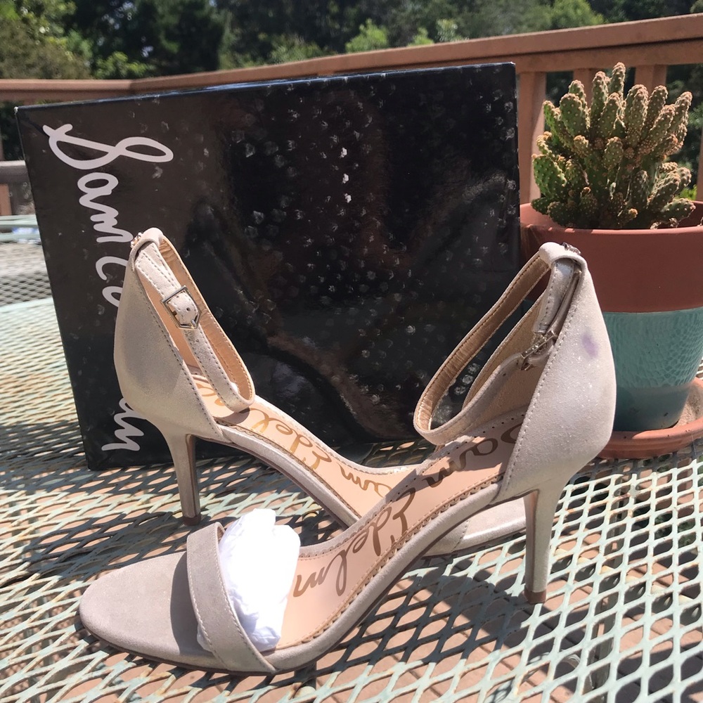 Sam Edelman Patti Leather Ankle Strap sandals